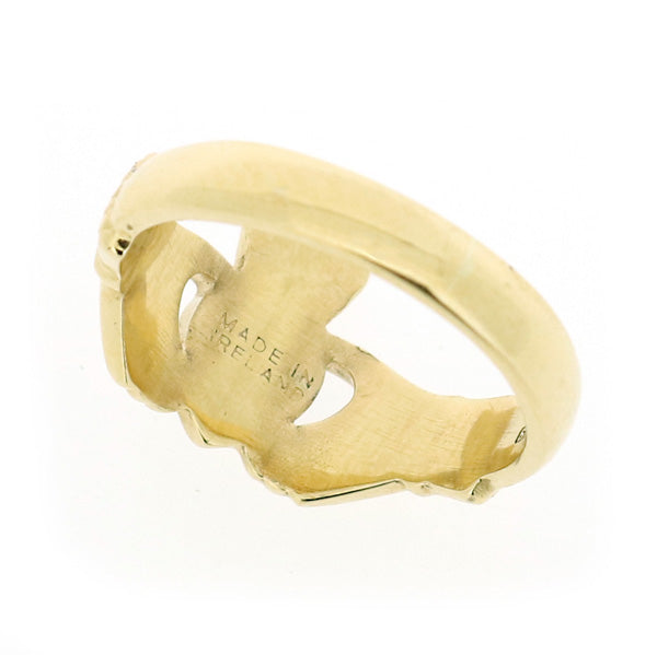 Fallers Jewellers 9K Gold Heavy Men’s Claddagh Ring